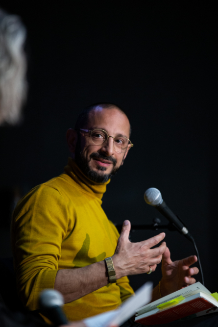 Martin Zähringer und Behzad Karim Khani im Gespräch